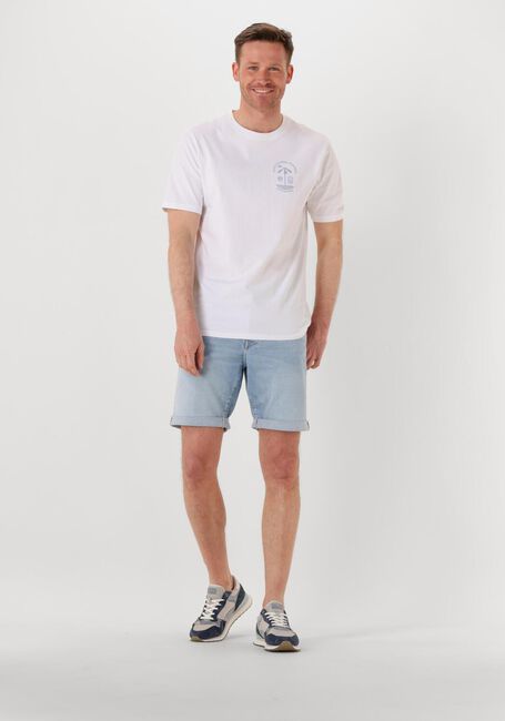 Witte SCOTCH & SODA T-shirt REGULAR FIT LEFT CHEST LOGO T-SHIRT - large