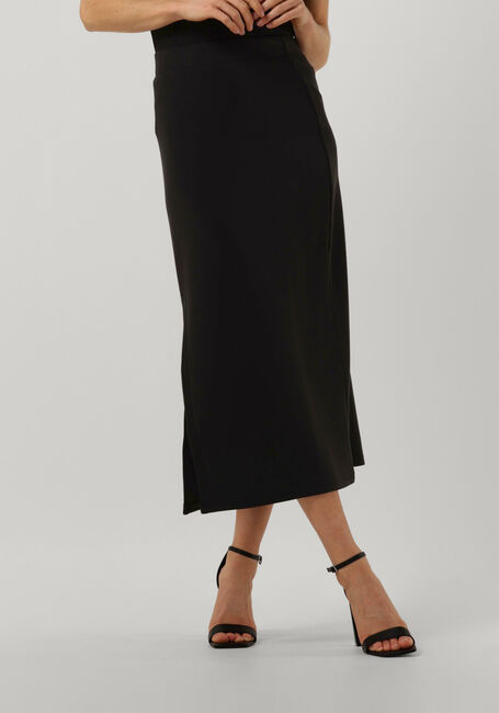 Zwarte MY ESSENTIAL WARDROBE Midirok ELLEMW SKIRT - large