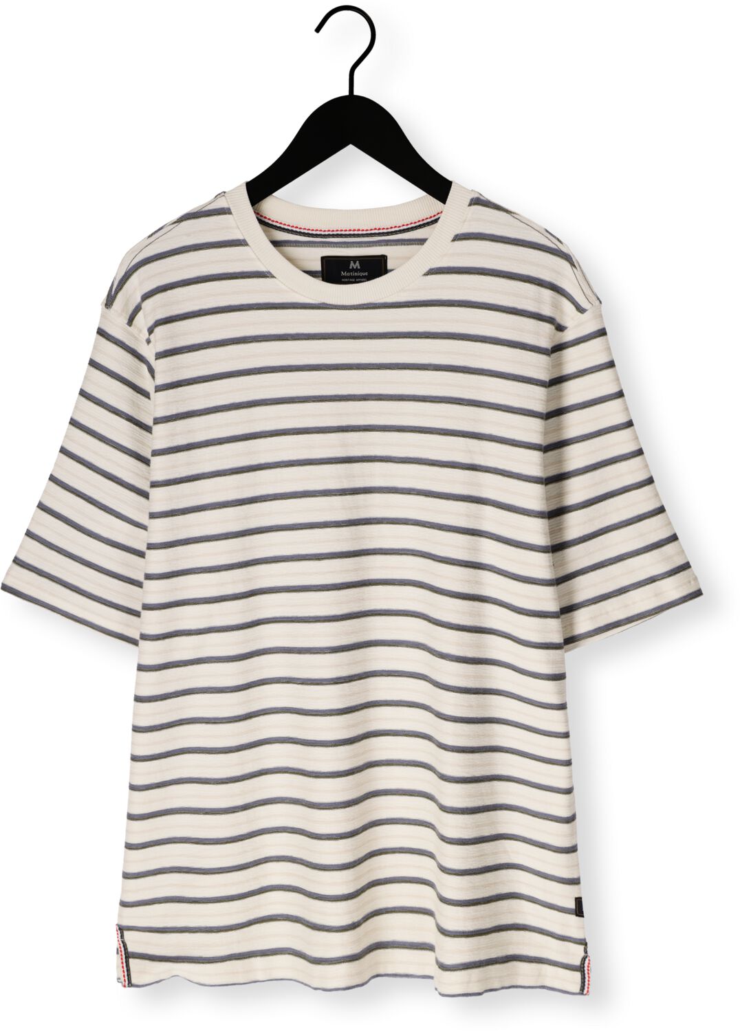 MATINIQUE Heren Polo's & T-shirts Makai Crew Heritage Wit