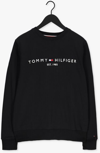 Zwarte TOMMY HILFIGER Sweater TOMMY LOGO SWEATSHIRT - large