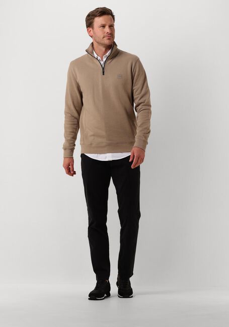 Taupe BOSS ORANGE Trui ZETRUST - large