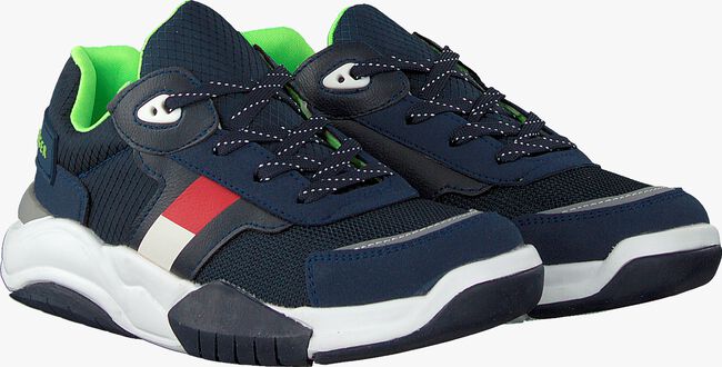 Blauwe TOMMY HILFIGER Lage sneakers LOW CUT LACE-UP T3B4-3072 - large