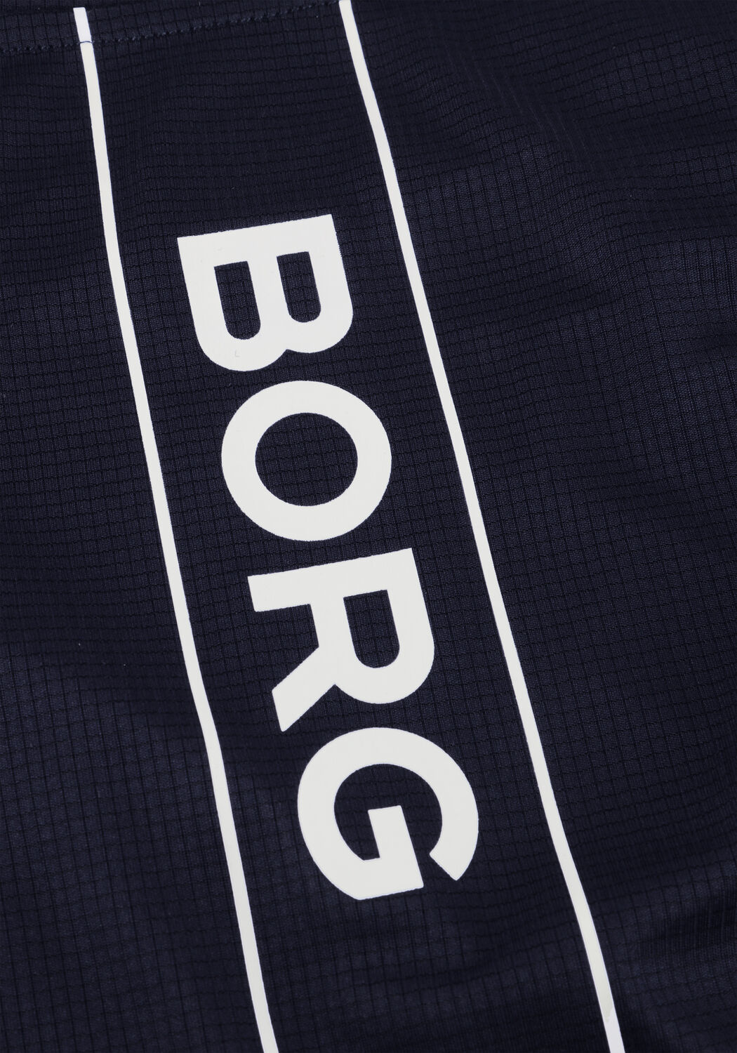 Donkerblauwe BJORN BORG Sportshirts ACE LIGHT T-SHIRT - large