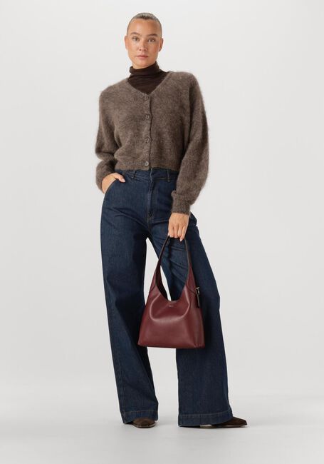 Bruine GESTUZ Coltrui GZNINIA WOOL ROLLNECK - large