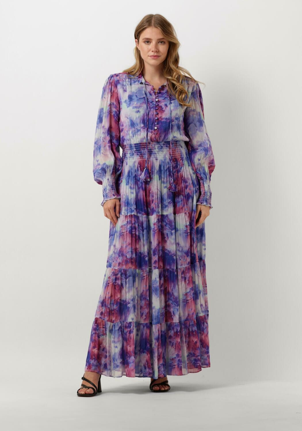 JANICE Dames Jurken Walter Print Lila
