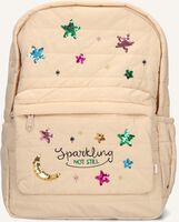 Beige KONGES SLOJD Rugtas JUNO QUILTED SEQUIN BACKPACK Beige KONGES SLOJD Rugtas JUNO QUILTED SEQUIN BACKPACK - medium