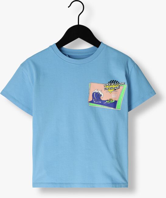 Blauwe AMERICAN VINTAGE T-shirt FIZVALLEY - large