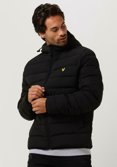 Zwarte LYLE & SCOTT Gewatteerde jas LIGHTWEIGHT PUFFER JACKET - large