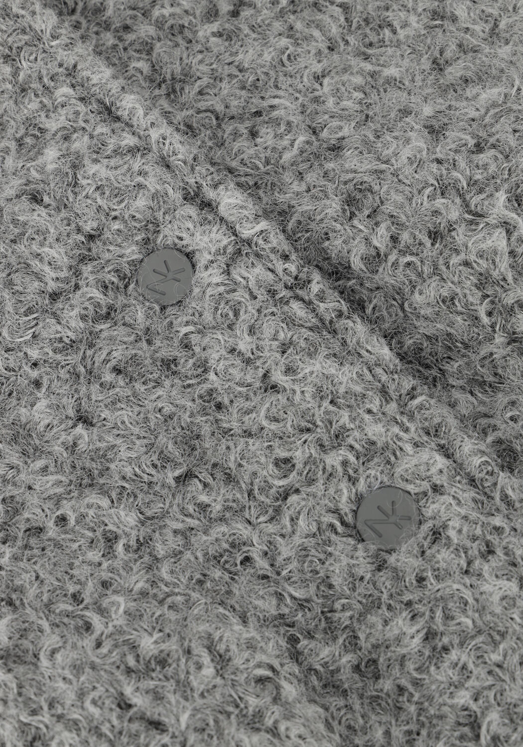 Grijze NUKUS Jack BALTIMORE JACKET SATIN - large