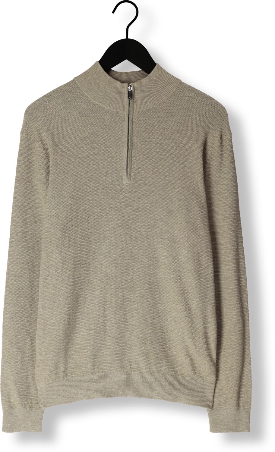 PROFUOMO Heren Truien & Vesten Pullover Half Zip Groen
