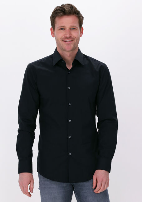 Zwarte BOSS BLACK Klassiek overhemd H-HANK-KENT0C1-214 - large