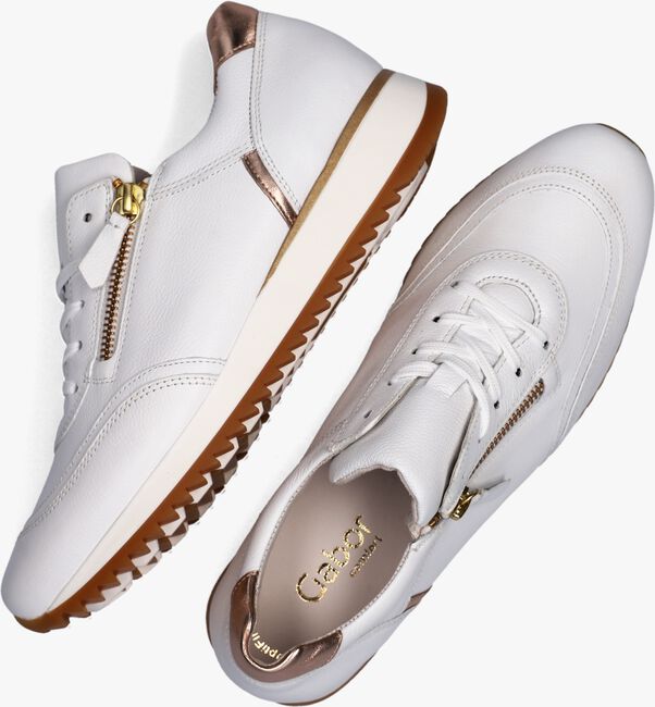 Witte GABOR Lage sneakers 035. - large