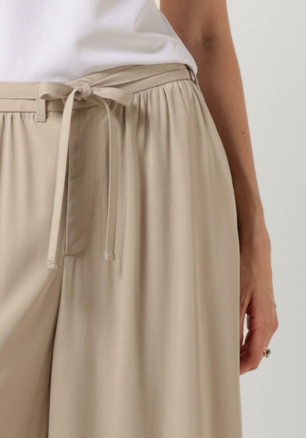 VANILIA Dames Broeken Wide Leg Pant Grijs