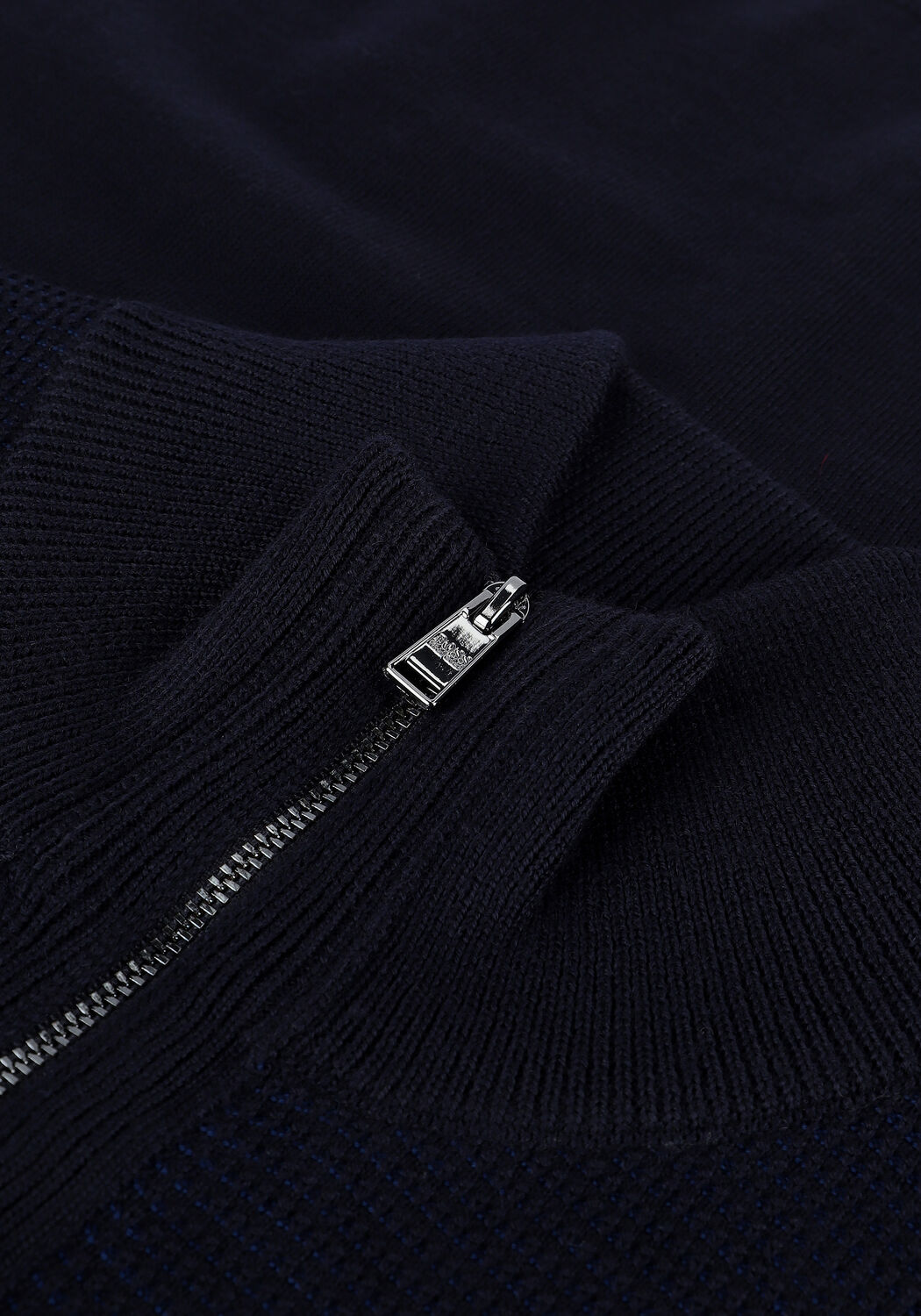 Donkerblauwe BOSS Vest MADORI 10228167 - large