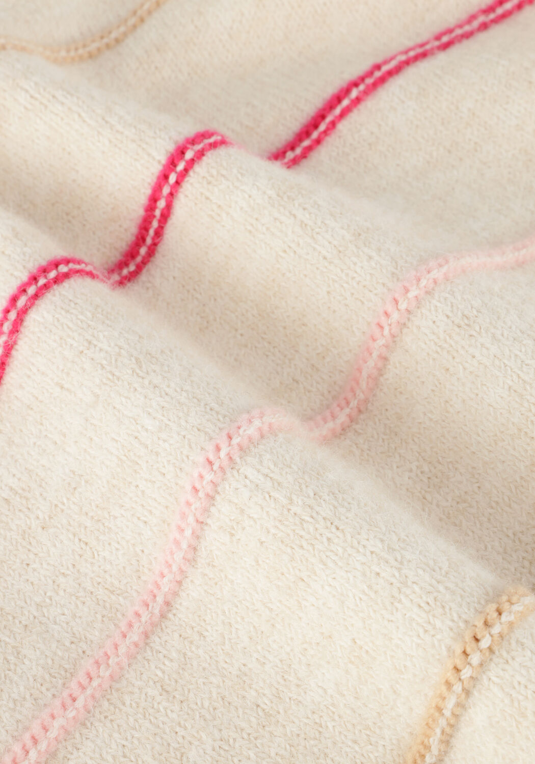 NONO Meisjes Truien & Vesten Kendra Striped Sweater Creme