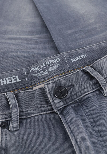 Grijze PME LEGEND Slim fit jeans TAILWHEEL LEFT HAND GREY - large