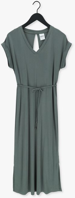 Groene SIMPLE Midi jurk JERSEY DRESS - large