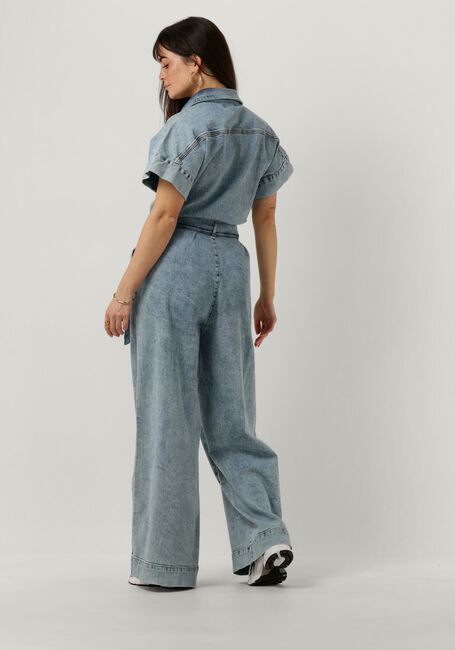 Blauwe LOLLYS LAUNDRY Jumpsuit MATHILDELL JUMPSUIT SS - large