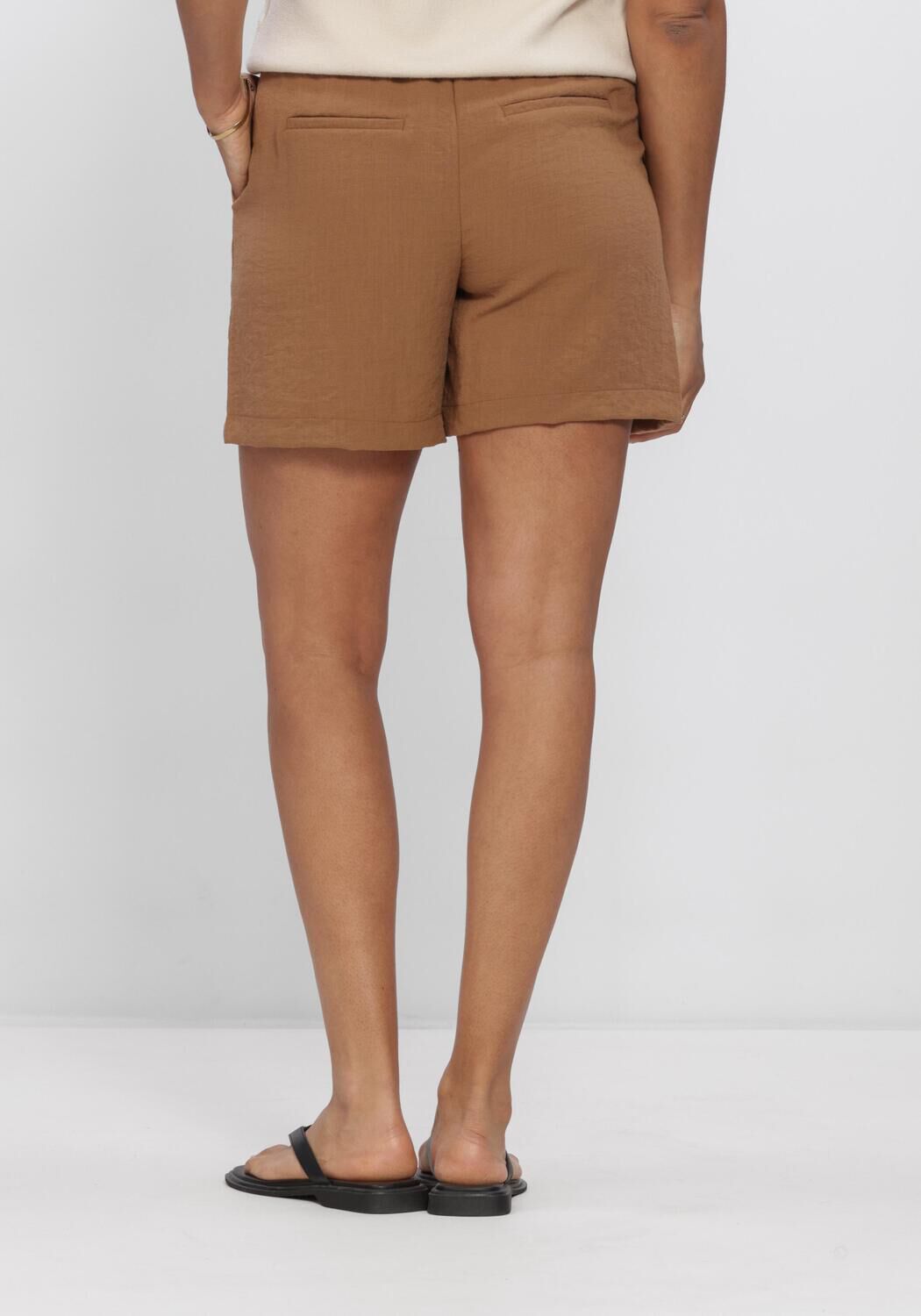 Bruine OBJECT Korte broek OBJRINI LISA MW RE SHORTS 145 ND - large