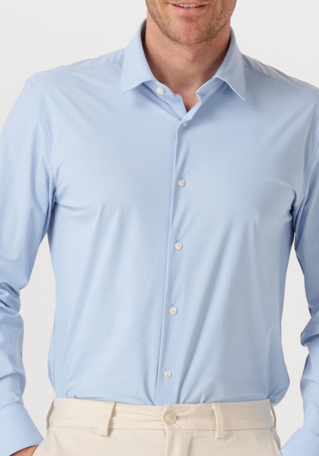 BOSS BLACK Heren Overhemden P-hank-s-c1-222 Blauw