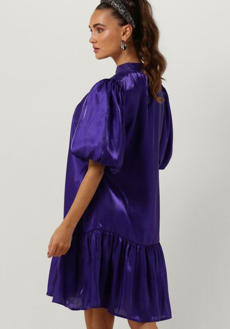 Paarse Y.A.S. Mini jurk YAMAGNUSA SS DRESS - large