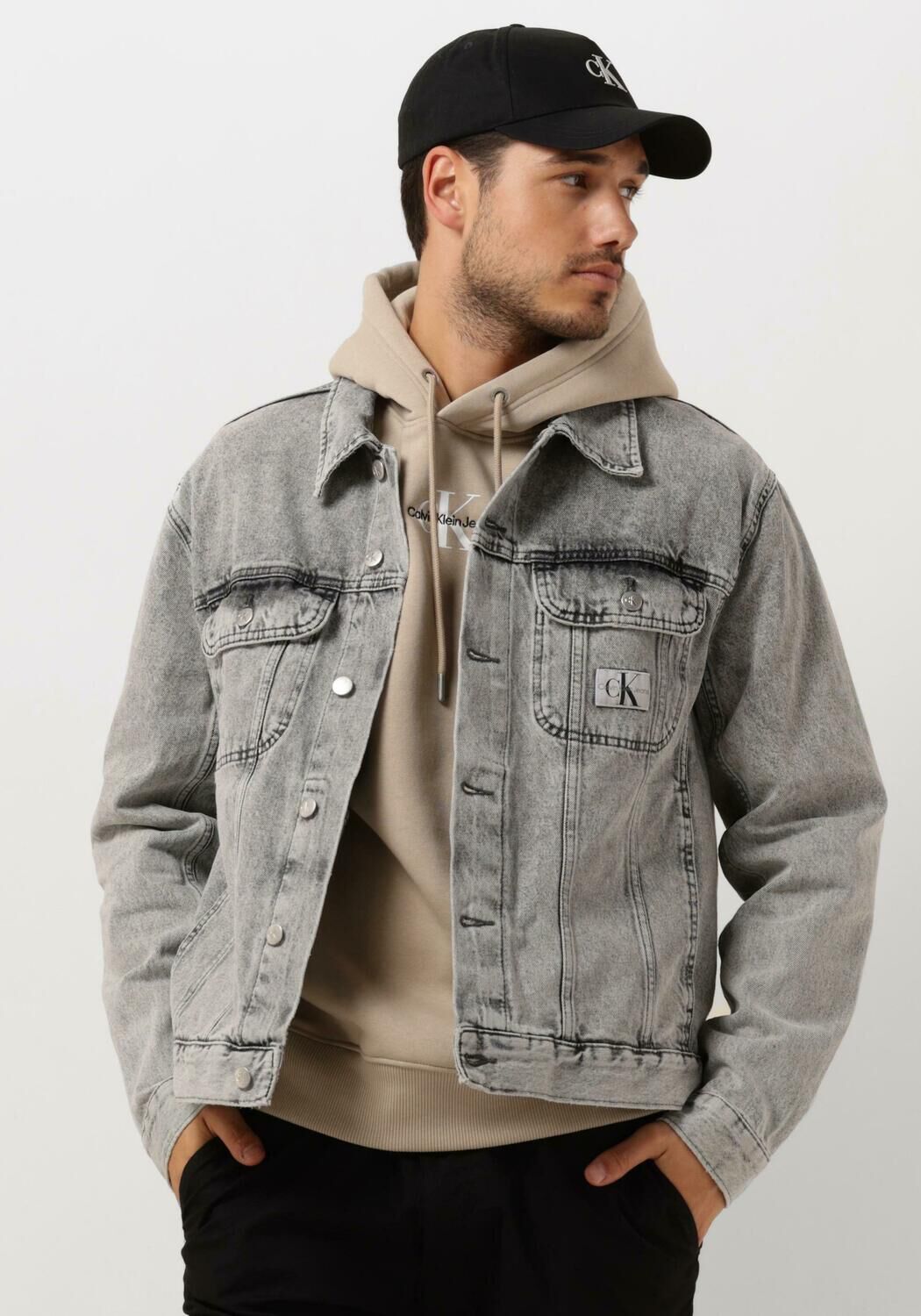 Calvin denim jacket deals