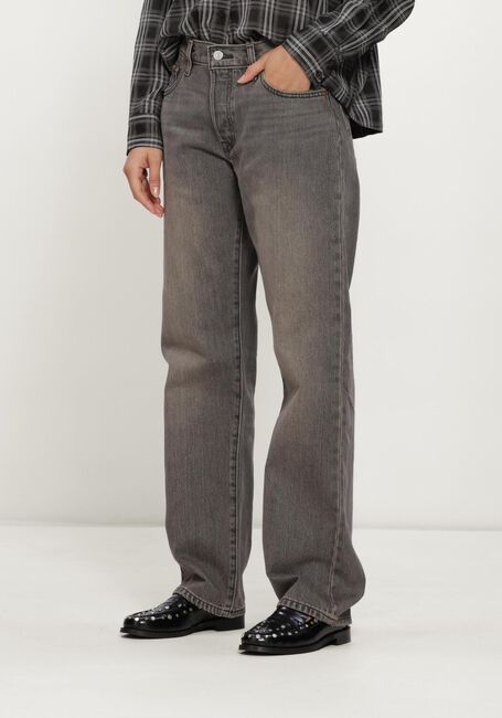 Grijze LEVI'S Straight leg jeans 501 '90S DON'T DOUBT - large