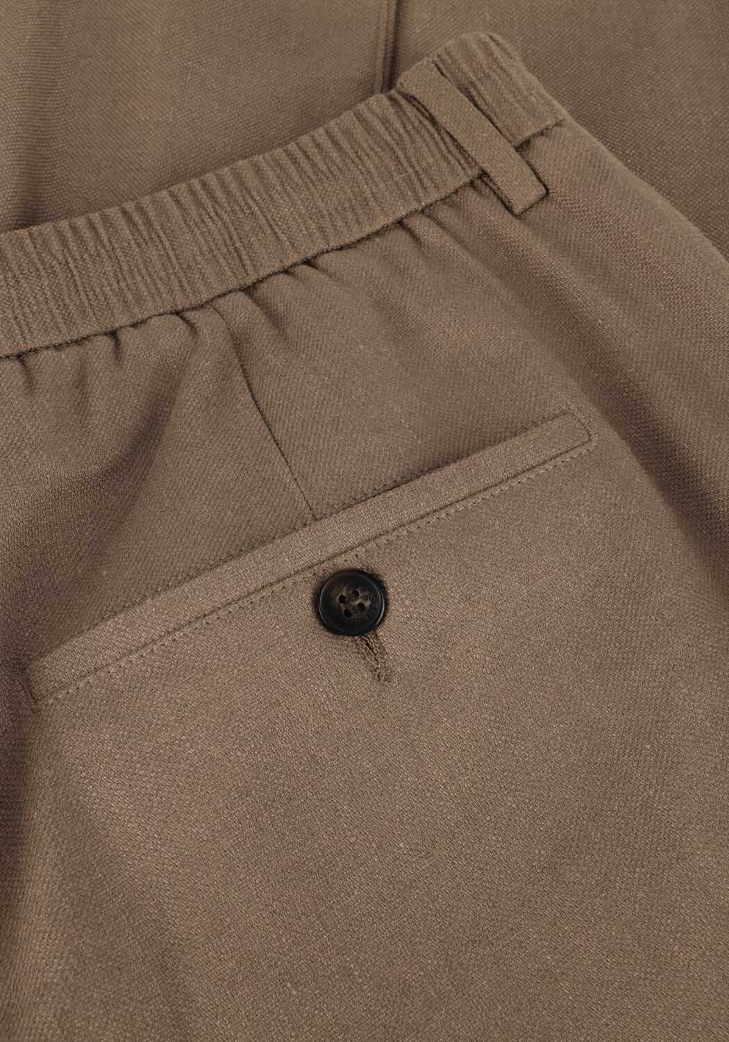 Khaki PLAIN Chino THEO PL LINEN - large