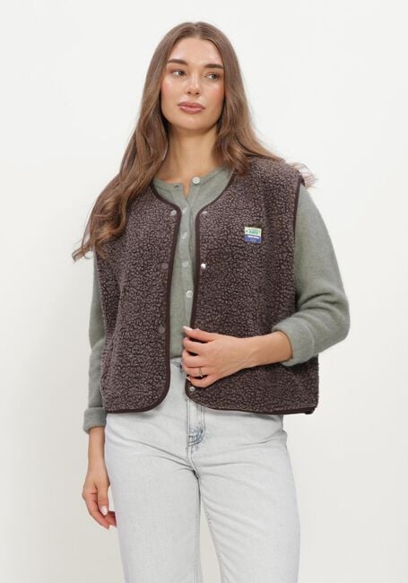Donkerblauwe AMERICAN VINTAGE Gilet HOKTOWN - large