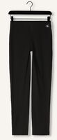 Zwarte CALVIN KLEIN Wijde broek SHINY RIB WIDE LEG PANTS Zwarte CALVIN KLEIN Wijde broek SHINY RIB WIDE LEG PANTS - medium