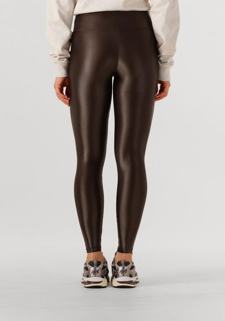 Bruine DEBLON SPORTS Legging SHINE LEGGINGS HIGH WAISTBAND - large