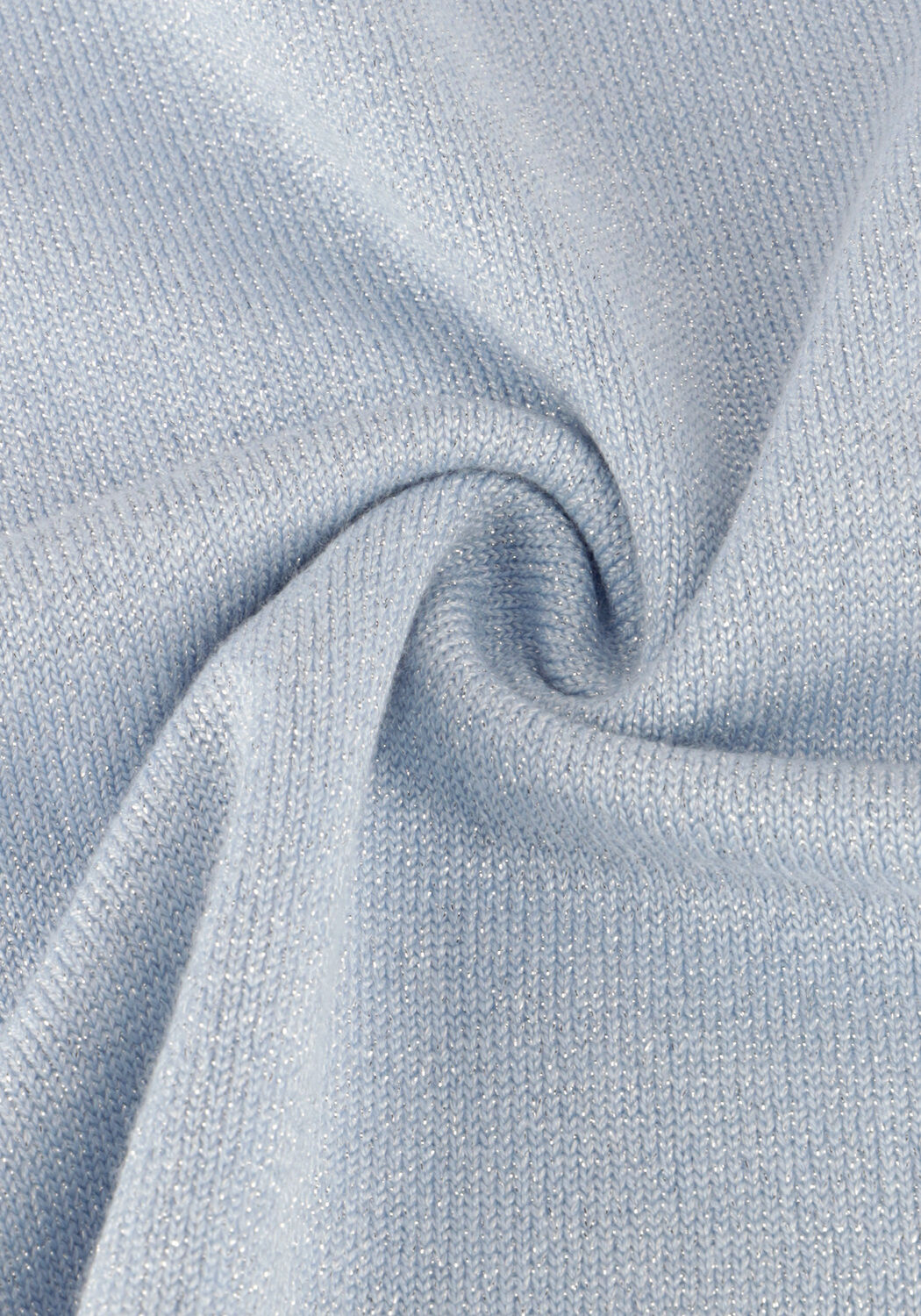 Lichtblauwe NUKUS Top ANITA TOP LUREX - large