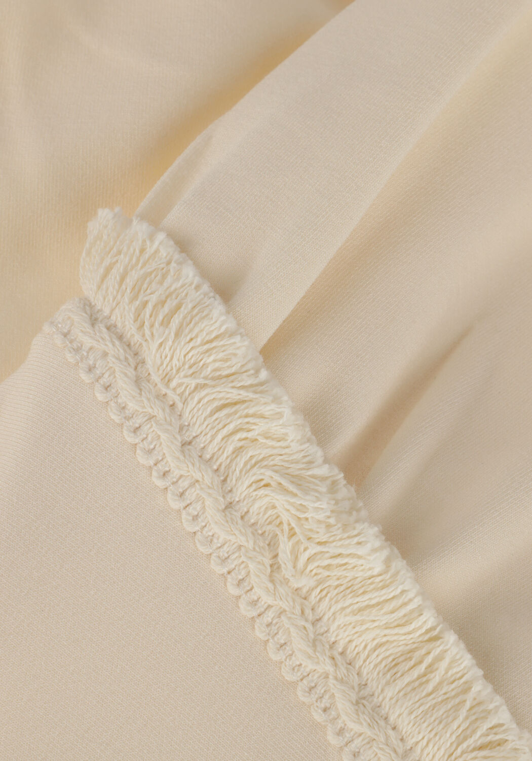 Gebroken wit SCOTCH & SODA Sweater FRINGE TAPE OVERSIZED RAGLAN SLEEVED SWEATER - large