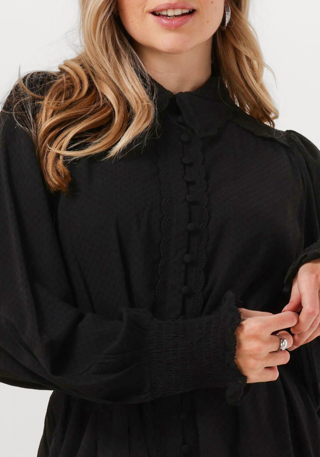 Y.A.S. Dames Jurken Yastilera Ls Shirt Dress Zwart