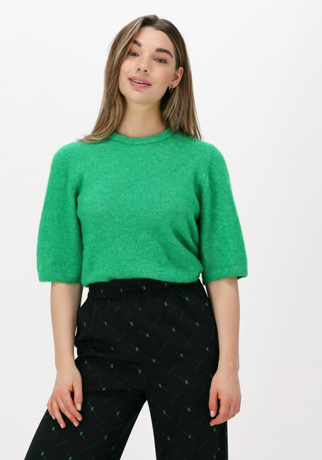 Groene GESTUZ Trui ALPHA TEE - large