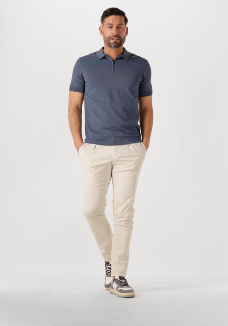 Grijze GENTI Polo POLO ZIP SS K2053-1260 - large