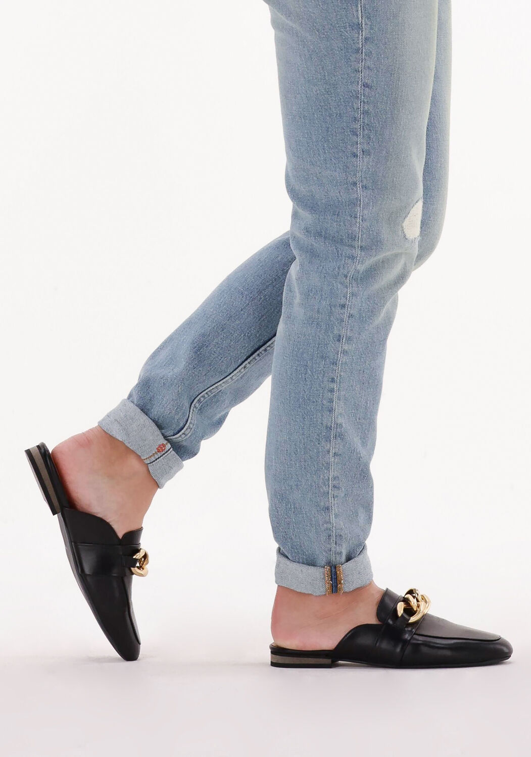 Zwarte NOTRE-V Loafers 5602-01 - large