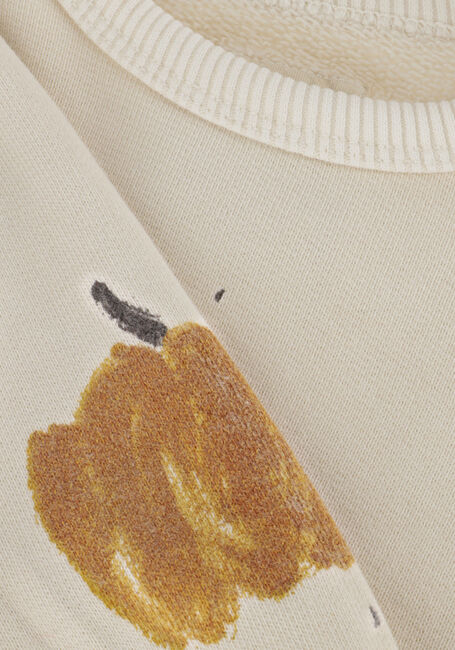 Beige PLAY UP Sweater PRINTED FLEEECE SWEATER - large