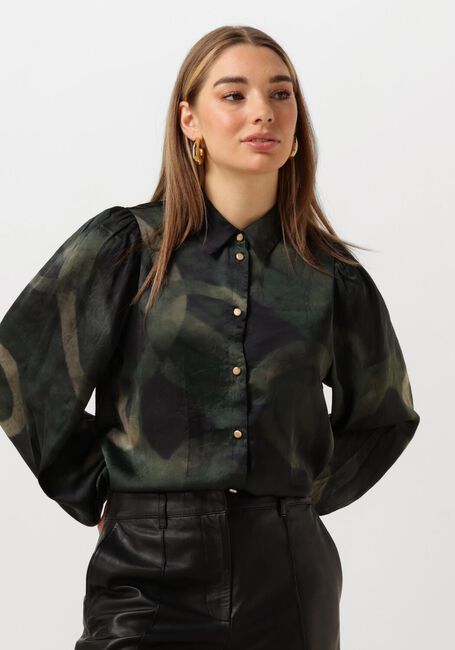 Olijf NUKUS Blouses LETTIE BLOUSE - large