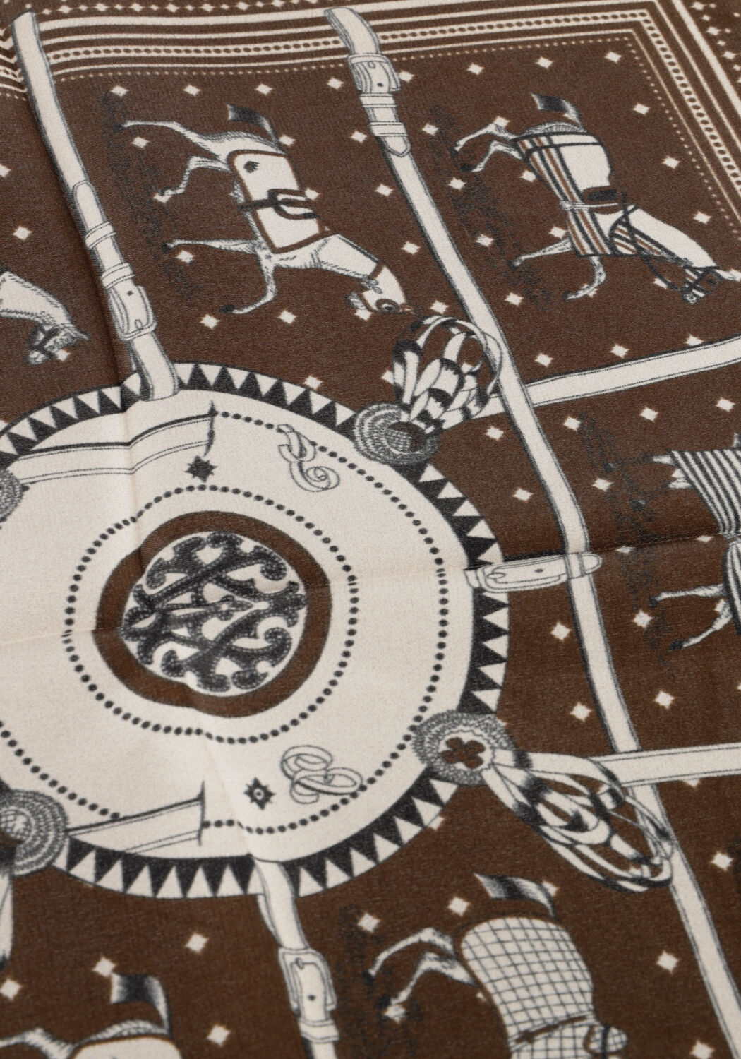 Bruine NOTRE-V Sjaal ZAYA - large