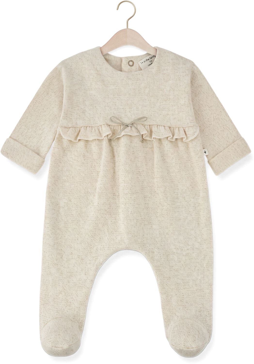 +1 IN THE FAMILY Baby Rompers Cardenac Beige