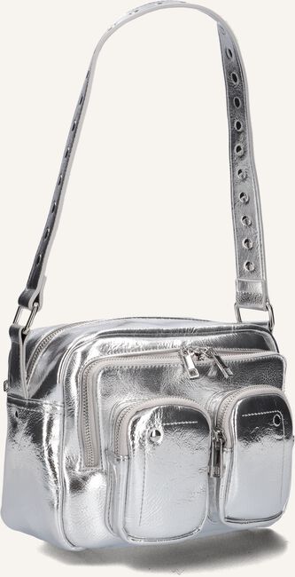 Zilveren NÚNOO Schoudertas ELLIE RECYCLED Zilveren NÚNOO Schoudertas ELLIE RECYCLED - large