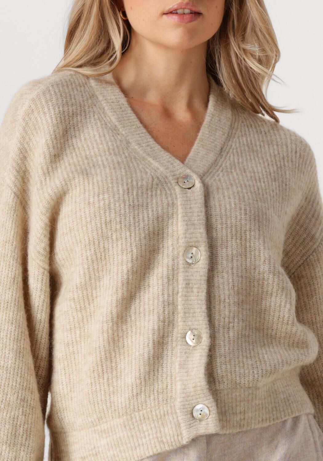 MSCH COPENHAGEN Dames Truien & Vesten Mschhila Hope Cardigan Beige