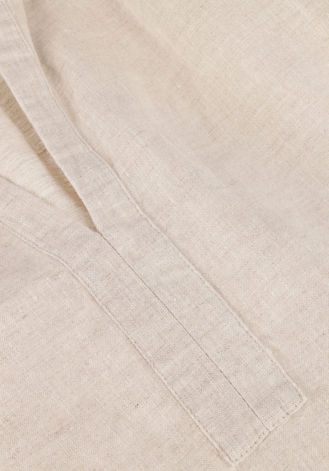 Zand BY-BAR Mini jurk VINA LINNEN DRESS - large