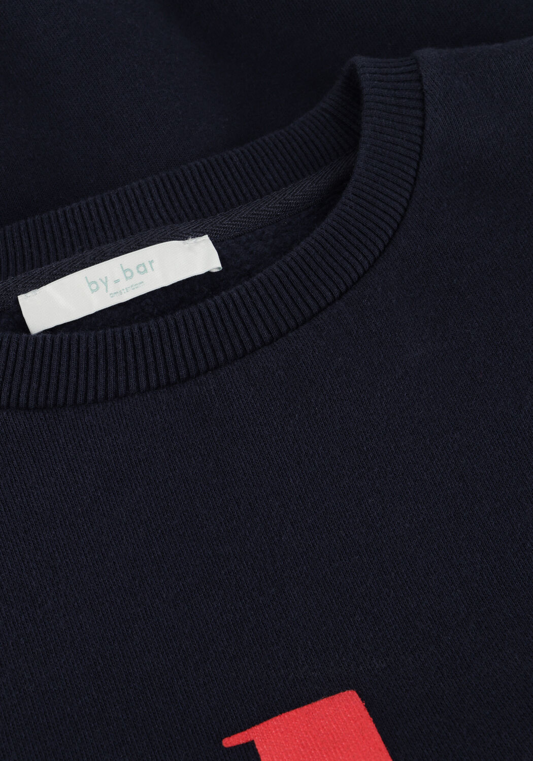 Donkerblauwe BY-BAR Sweater BIBI SALUT SWEATER - large