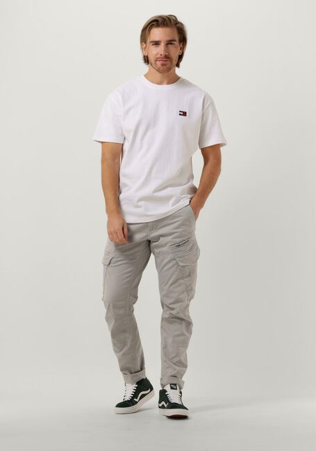 Witte TOMMY JEANS T-shirt TJM CLSC TOMMY XS BADGE TEE - large
