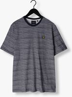 Donkerblauwe LYLE & SCOTT T-shirt BRETON STRIPE T-SHIRT