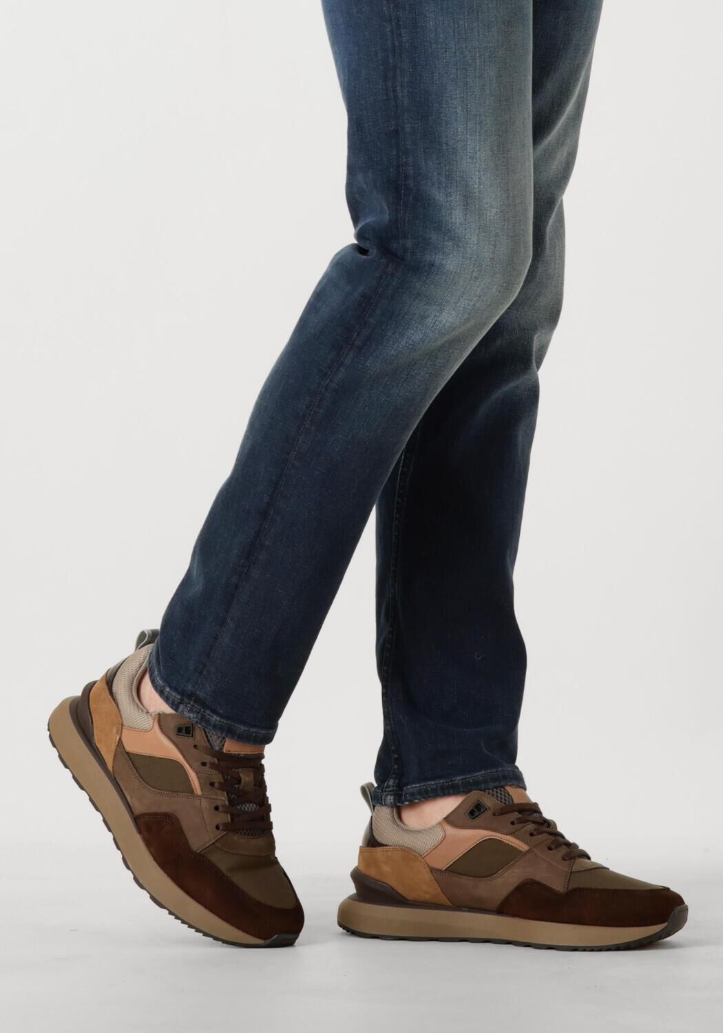 Bruine CLAY Lage sneakers 13833 - large