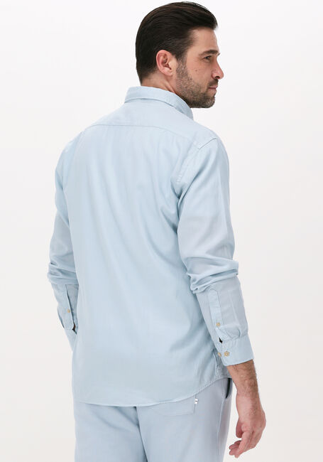Lichtblauwe SELECTED HOMME Casual overhemd SLHREGRICK-SOFT SHIRT LS W NOO - large