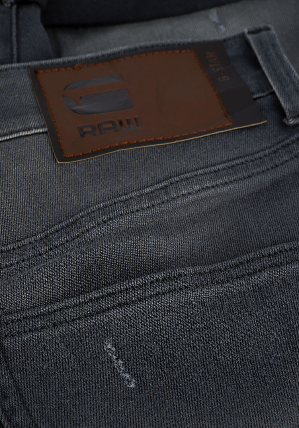 Grijze G-STAR RAW Shorts 3301 SLIM SHORT - large